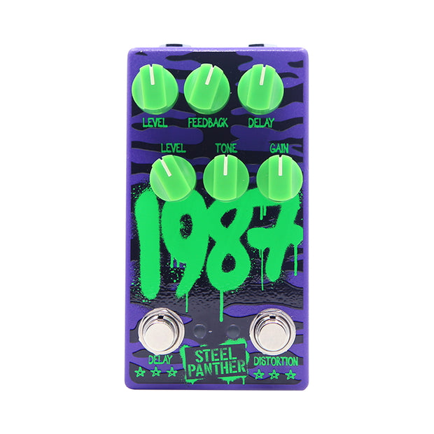 All Pedal 1987 Steel Panther Signature Distortion/Delay Effektpedal