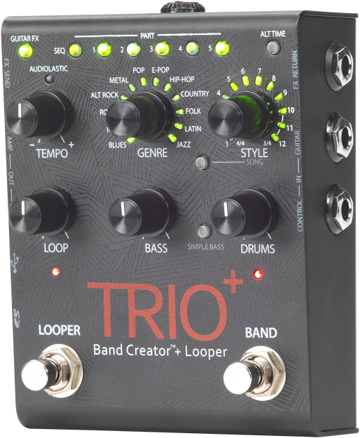 Digitech Trio + Band Creator + Looper Effektpedal – cream-music.shop