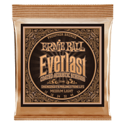 Ernie Ball 2546 Everlast Coated Phosphor Bronze Medium Light 12-54 Saitensatz