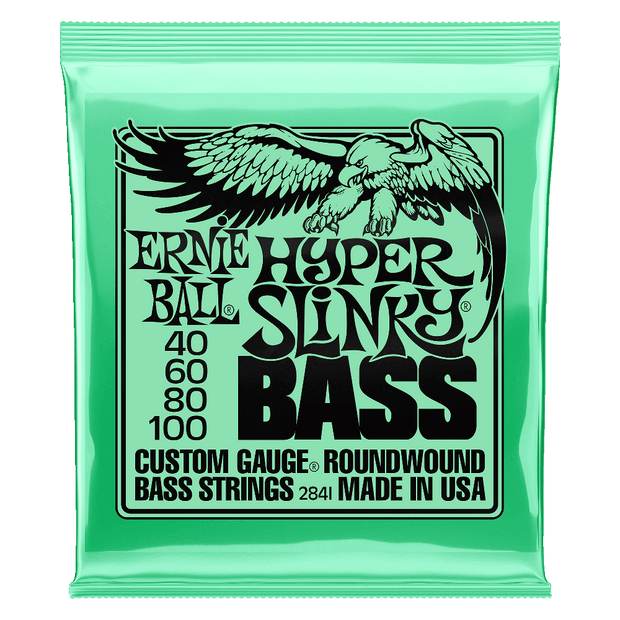 Ernie Ball 2841 Hyper Slinky Bass 40-100 Nickel plated Steel Saitensatz