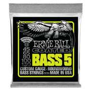 Ernie Ball 3836 Coated Regular Slinky Bass 5 45-130 Nickel plated Steel Saitensatz