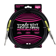 Ernie Ball 6048 Original Classic BK 3,05 m Monoklinke/Monoklinke Gerade/Gerade Instrumentenkabel