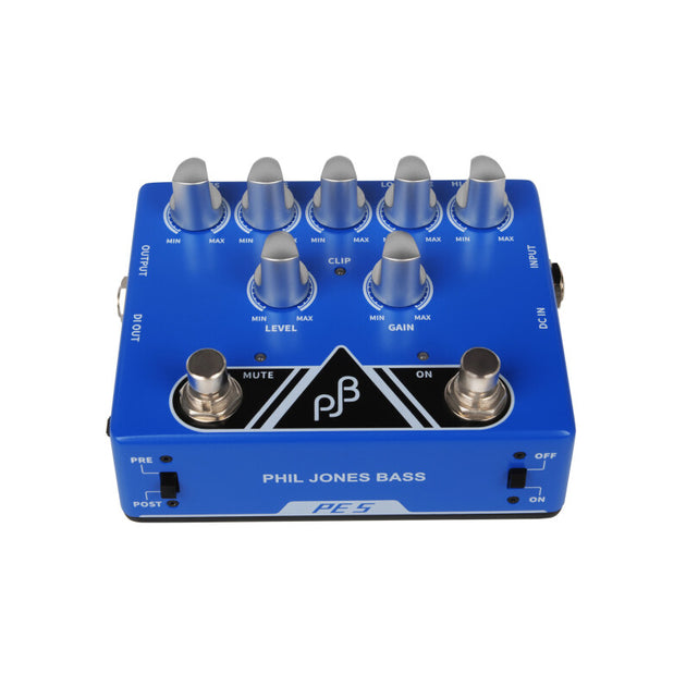 Phil Jones Bass PE-5 Bass Preamp 5-Band EQ Direct Box Boost 