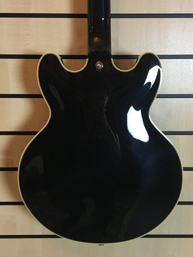 FGN Masterfield P90 Semi-Hollowbody Classic Black E-Gitarre