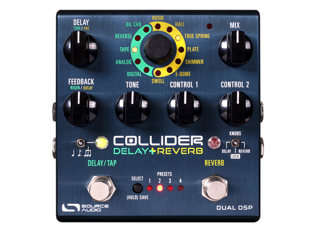 Source Audio SA 263 Collider Delay/Reverb Effektpedal