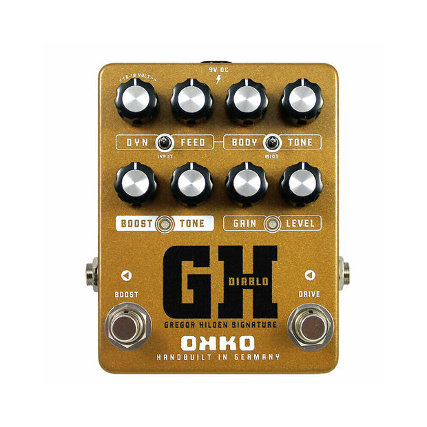 OKKO FX GH Signature Gregor Hilden Overdrive/Boost Effektpedal