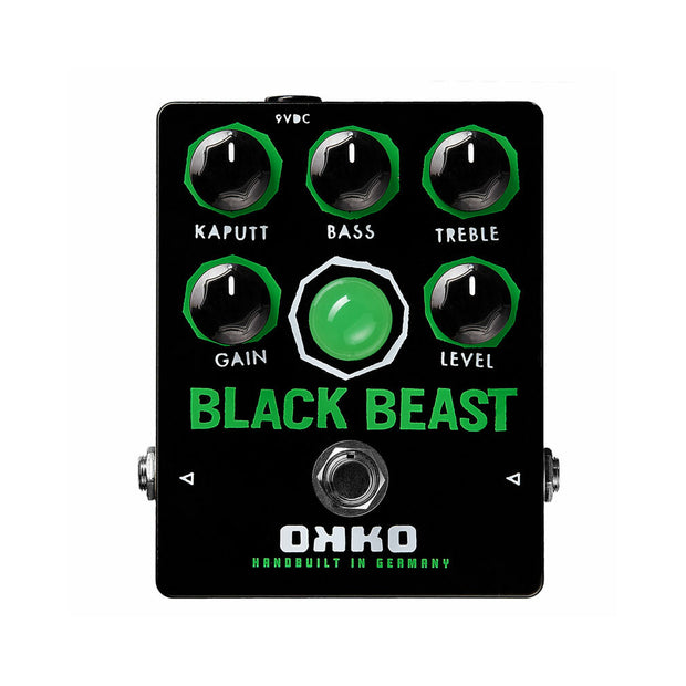 OKKO FX Black Beast Fuzz/Distortion Effektpedal –