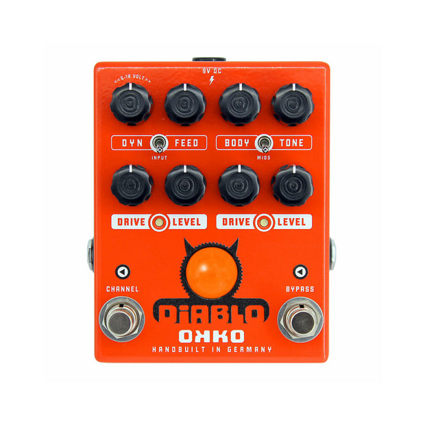 OKKO FX Diablo Dual Overdrive Effektpedal