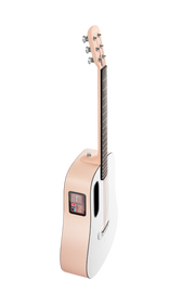 Lava Me Play 36" LP Light Peach/Frost White Westerngitarre