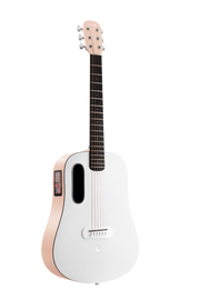 Lava Me Play 36" LP Light Peach/Frost White Westerngitarre