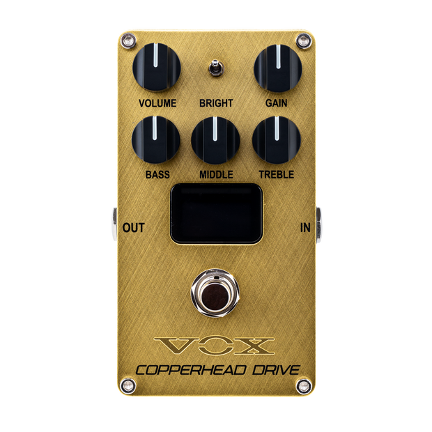 Vox Valvenergy Copperhead Drive Nutube Overdrive/Preamp Effektpedal