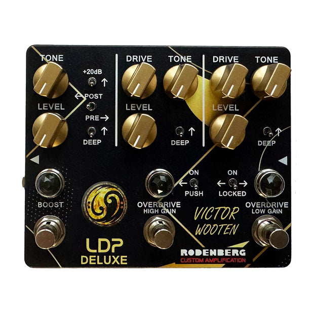 Rodenberg LDP Deluxe Victor Wooten Signature Low/High Gain Overdrive Booster Effektpedal