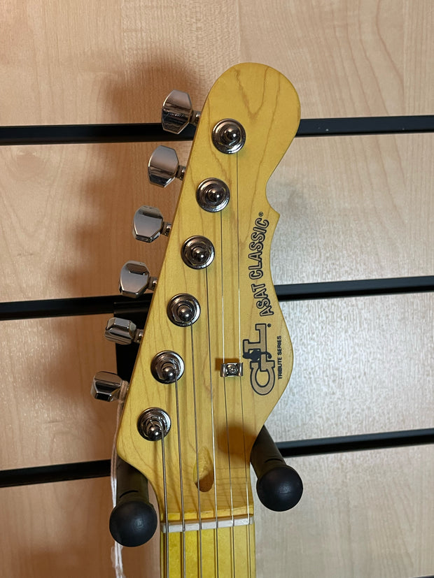 G&L Tribute Asat Classic MN BK E-Gitarre