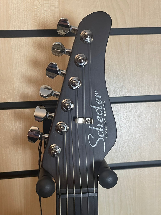 Schecter Nick Johnston 10th Anniversary Traditional HSS Atomic Saffron E-Gitarre