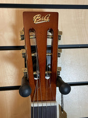 B&G Little Sister Crossroads Cut P90 5A Flamed Maple Honey Burst E-Gitarre