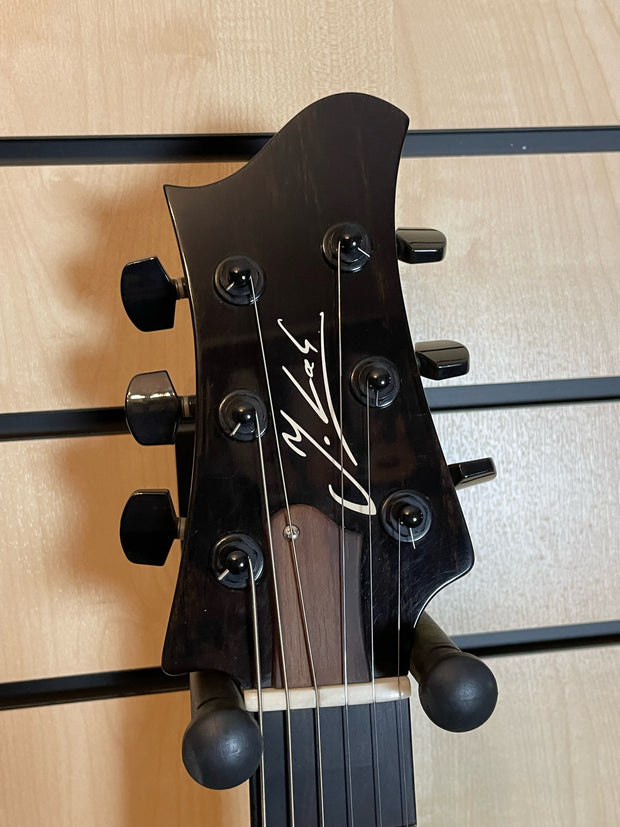Jozsi Lak Foxywave Gelb/Schwarz E-Gitarre Handmade in Germany Vorführmodell