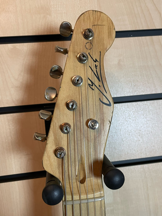 Jozsi Lak T-Style Purple Aged E-Gitarre Handmade in Germany