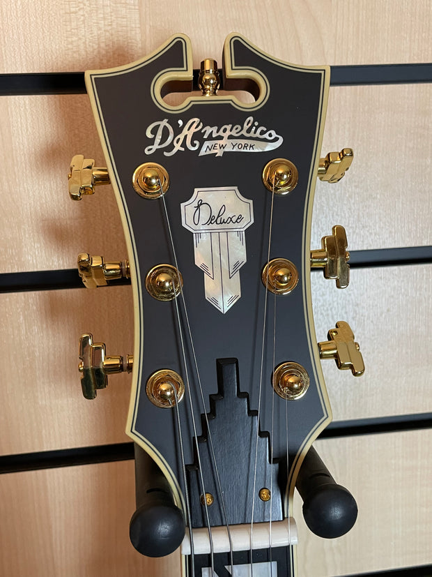 D'Angelico Deluxe 59 Satin Brown Burst E-Gitarre