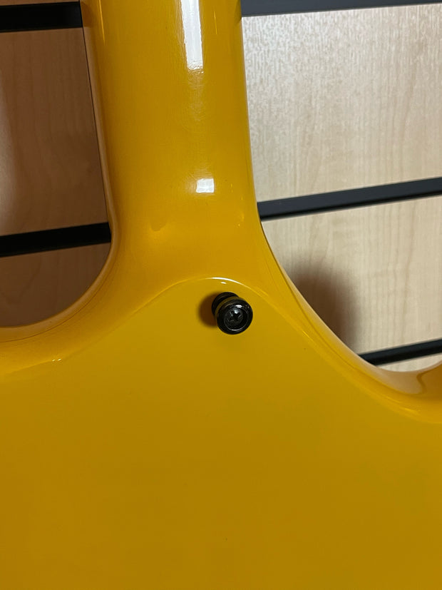 Jozsi Lak Foxywave Gelb/Schwarz E-Gitarre Handmade in Germany Vorführmodell