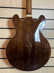 Sigma HBW-102H-DS Semi-Hollow Dark Stain E-Gitarre