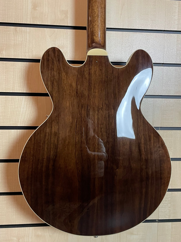 Sigma HBW-102H-DS Semi-Hollow Dark Stain E-Gitarre