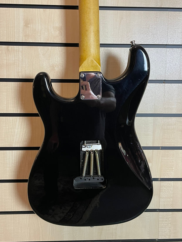 Doc-Music by Ray Gerold S-Style Schwarz E-Gitarre gebraucht