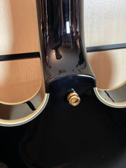 D'Angelico Excel DC Stopbar Tailpiece Solid Black E-Gitarre