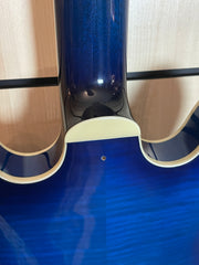 Sigma HBA-102H-TBB Semi-Hollow Transparent Blueburst E-Gitarre