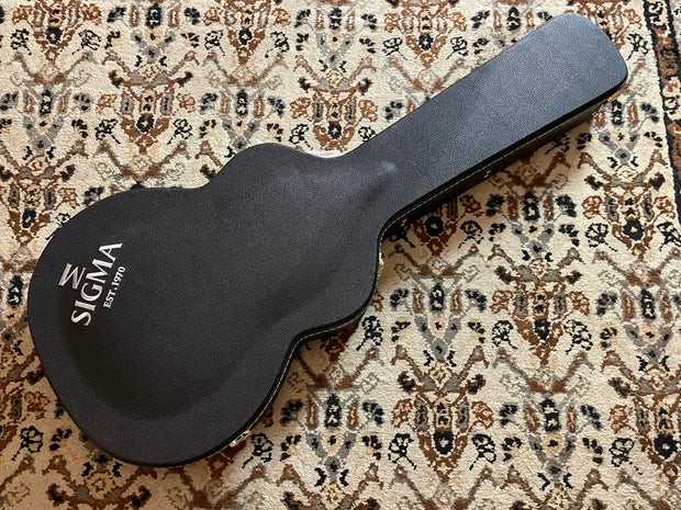 Sigma HBW-102H-DS Semi-Hollow Dark Stain E-Gitarre