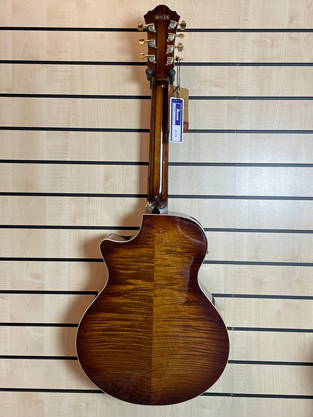 Ibanez AE3007FMH-TBH 7-Saiter Westerngitarre