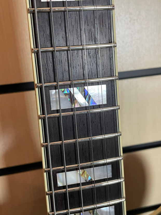 D'Angelico Excel DC Stopbar Tailpiece Solid Black E-Gitarre