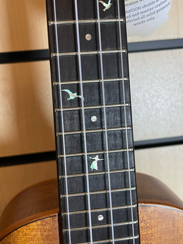 Leho LHUC-ASM-CEL 10 Years Celebration All Solid Mahagoni Concert Ukulele