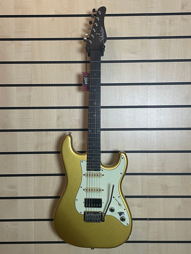 Schecter Nick Johnston 10th Anniversary Traditional HSS Atomic Saffron E-Gitarre