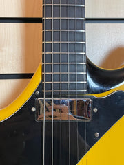 Jozsi Lak Foxywave Gelb/Schwarz E-Gitarre Handmade in Germany Vorführmodell