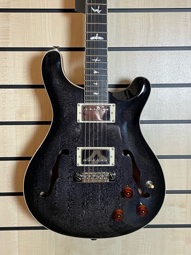 PRS SE Hollowbody Standard Piezo Dog Hair Smokeburst E-Gitarre