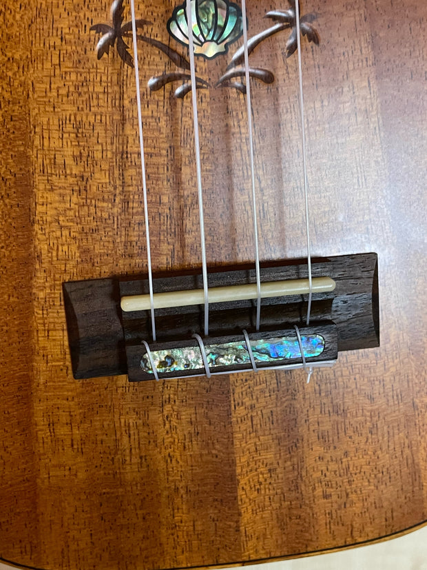 Leho LHUS-ASM-CEL 10 Years Celebration All Solid Mahagoni Sopran Ukulele
