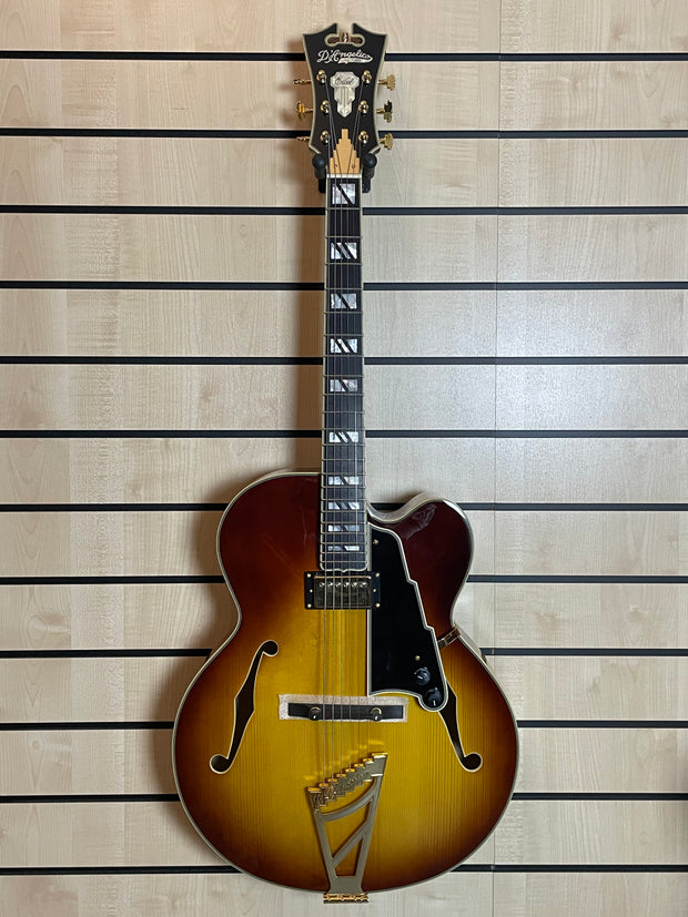 D'Angelico Excel EXL-1 Set Humbucker Dark Iced Tea Burst E-Gitarre