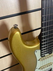 Schecter Nick Johnston 10th Anniversary Traditional HSS Atomic Saffron E-Gitarre