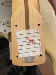 Fender 1983 Dan Smith Stratocaster MN Blonde E-Gitarre Inkl. Koffer gebraucht