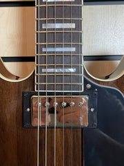 Sigma HBW-102H-DS Semi-Hollow Dark Stain E-Gitarre