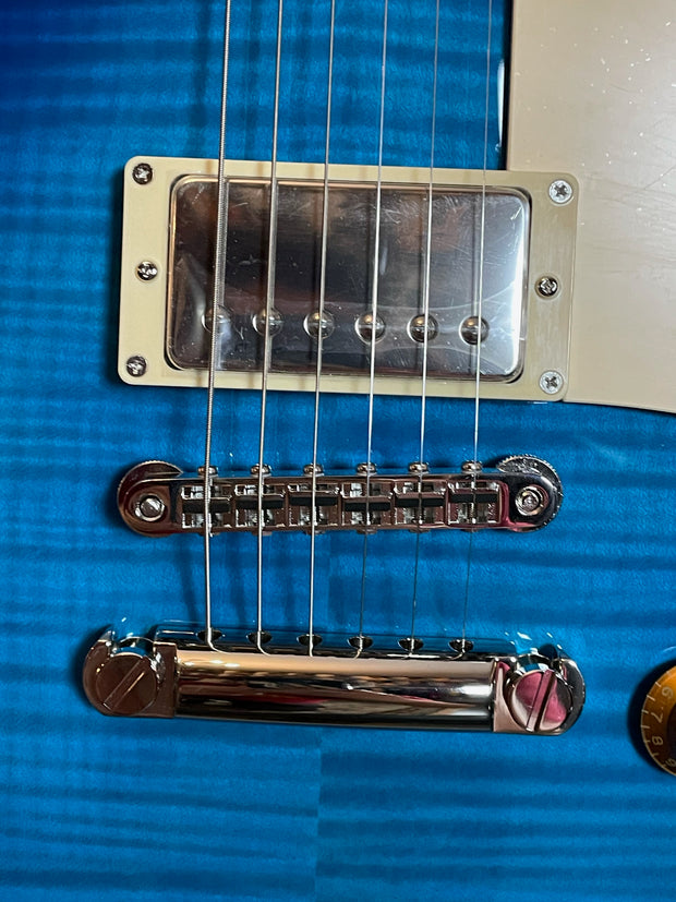 FGN Neo Classic LS10 R FM BBT Blue Burst Limited Edition E-Gitarre