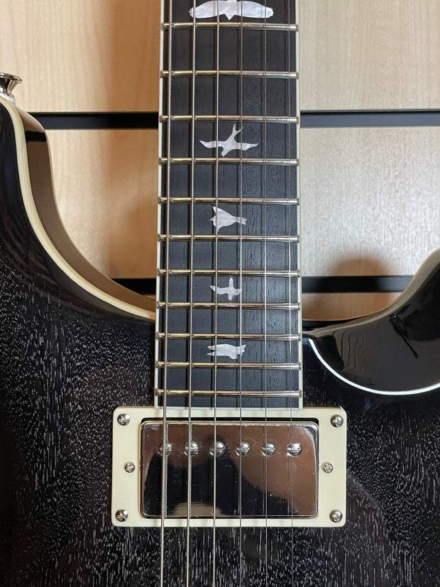 PRS SE Hollowbody Standard Piezo Dog Hair Smokeburst E-Gitarre