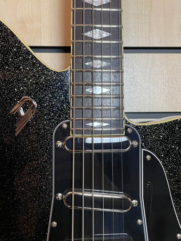 Duesenberg Paloma D6 Baritone Black Sparkle E-Gitarre