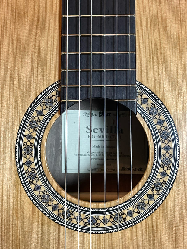 Volt Sevilla 1263 KG-6000 (7/8) High Gloss Klassikgitarre
