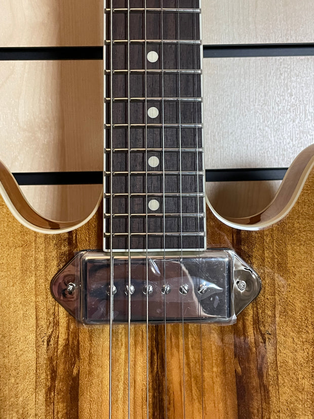 Sigma HBA-102P-AN Semi-Hollow Antique Natural E-Gitarre