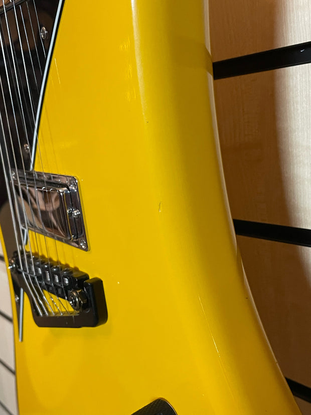 Jozsi Lak Foxywave Gelb/Schwarz E-Gitarre Handmade in Germany Vorführmodell