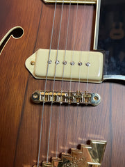 D'Angelico Deluxe 59 Satin Brown Burst E-Gitarre