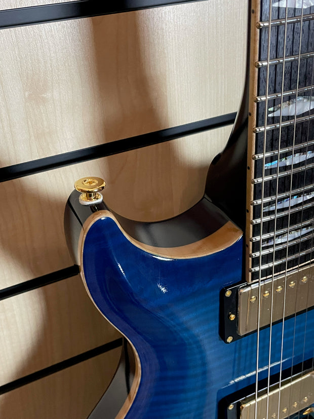 FGN Expert Rise Michael Sagmeister Signature Limited Edition Blue Burst Low Gloss E-Gitarre