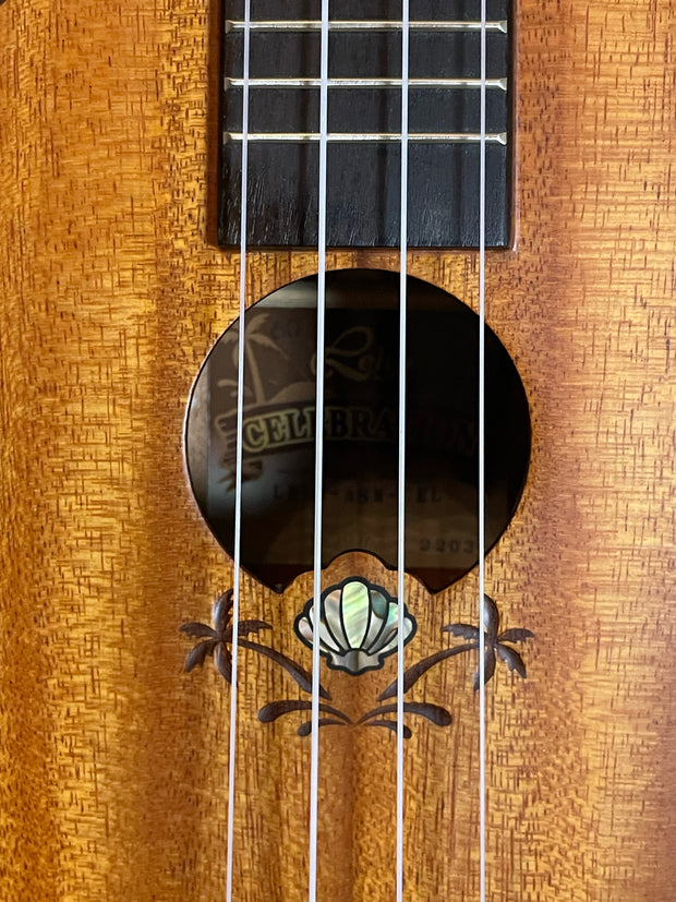 Leho LHUC-ASM-CEL 10 Years Celebration All Solid Mahagoni Concert Ukulele