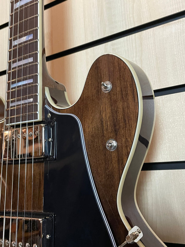 Sigma HBW-102H-DS Semi-Hollow Dark Stain E-Gitarre